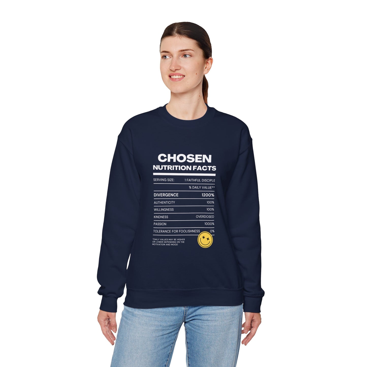 Fun Crewneck Sweatshirt For Her