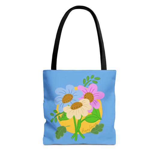 Cute Floral Tote Bag