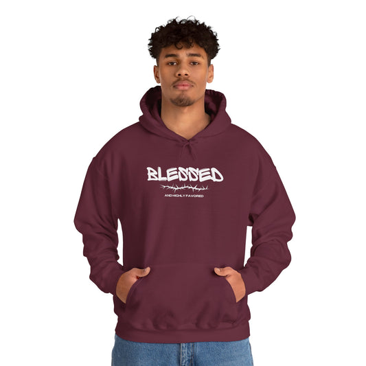 Blessed Men's Heavy Blend Hoodie - Inspirational Graphic Hoodie