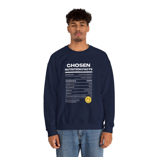Smiley Face Crewneck Sweatshirt For Him