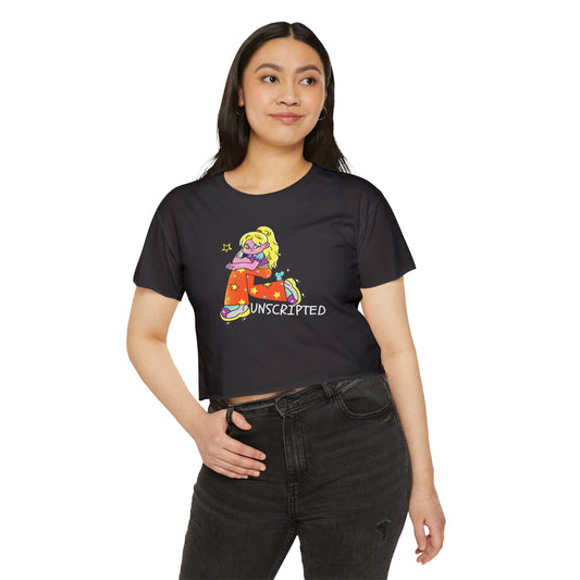 Vibrant Women's Boho Style Crop Top