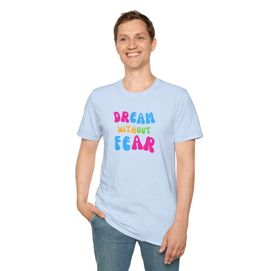 Men's Bold Print Inspirational Comfy T-Shirt