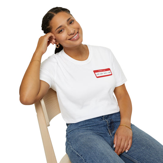 Personalized Statement T-Shirt For Her - Who God Says I Am, Casual Tee