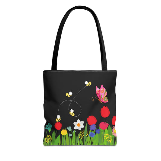 Colorful Garden Tote Bag