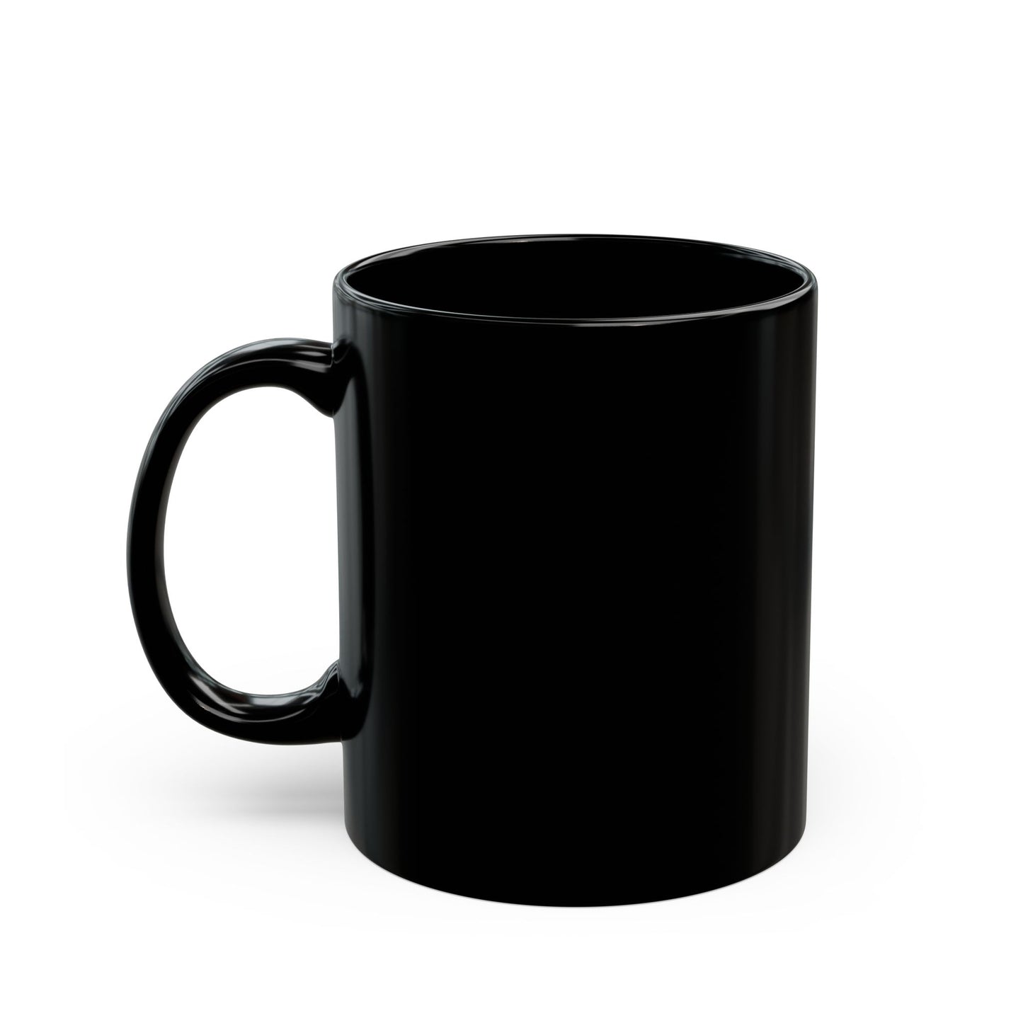 Black Ceramic Coffee Mug - "You Are Loved" Inspirational Gift - 11oz, 15oz
