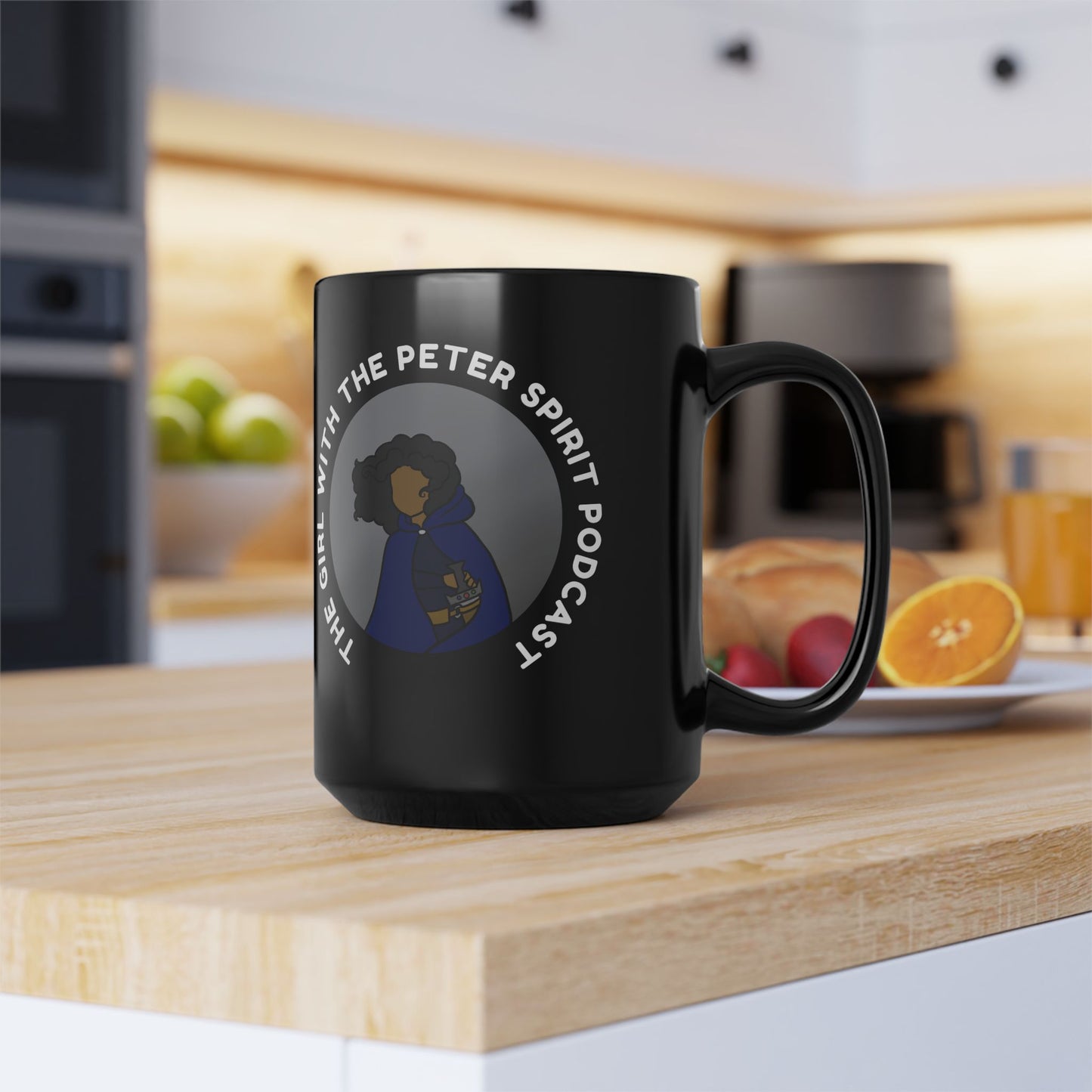 The Girl With The Peter Spirit Podcast Mug - 11oz, 15oz